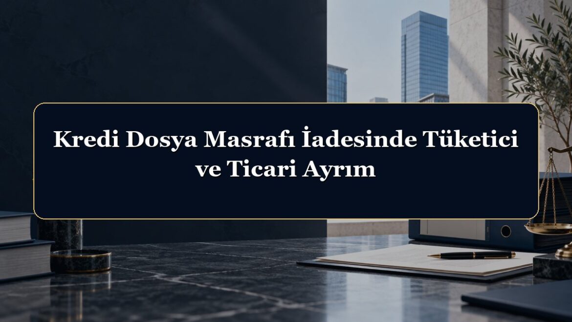 Kredi Dosya Masrafı İadesinde Tüketici ve Ticari Ayrım