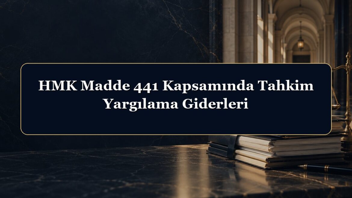 HMK Madde 441 Kapsamında Tahkim Yargılama Giderleri