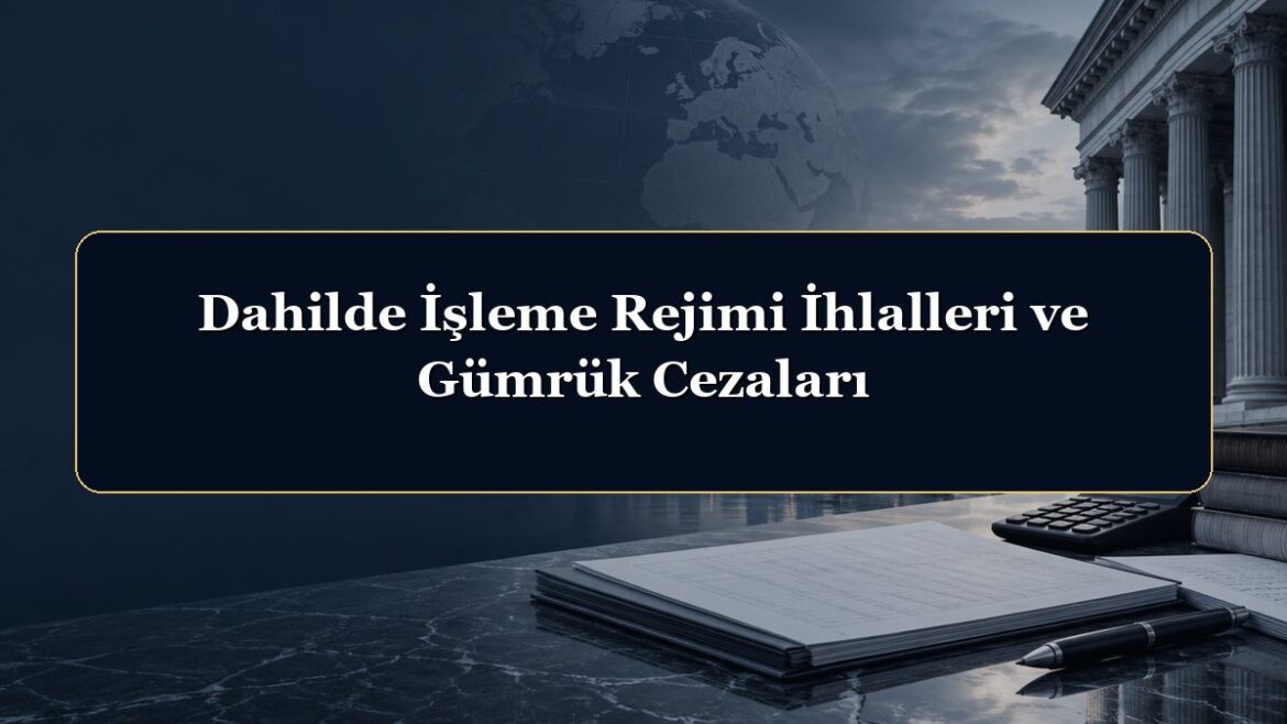 Dahilde İşleme Rejimi İhlalleri ve Gümrük Cezaları