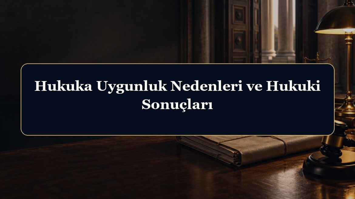 Hukuka Uygunluk Nedenleri ve Hukuki Sonuçları