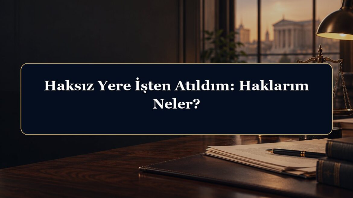 Haksız Yere İşten Atıldım: Haklarım Neler?