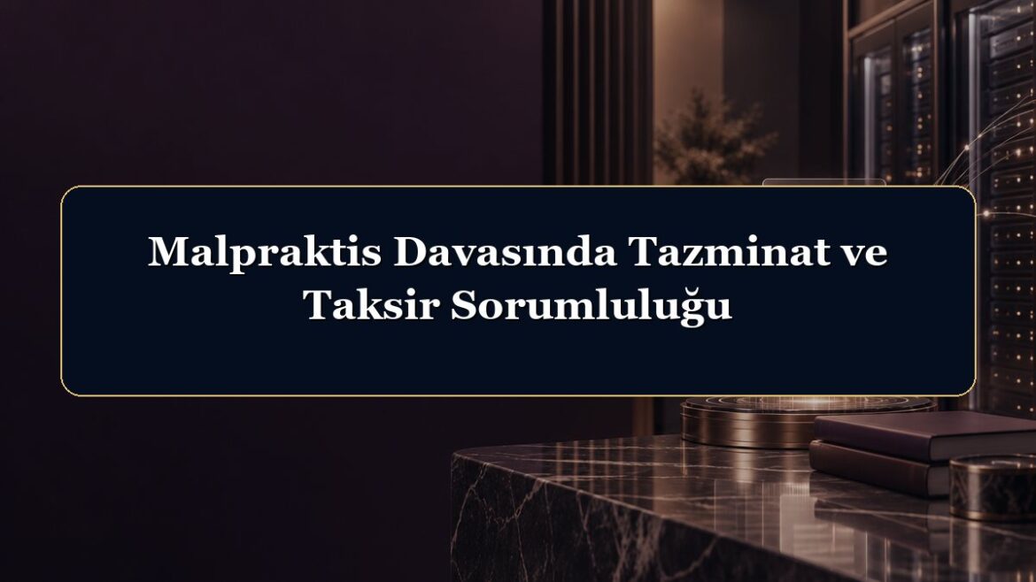 Malpraktis Davasında Tazminat ve Taksir Sorumluluğu