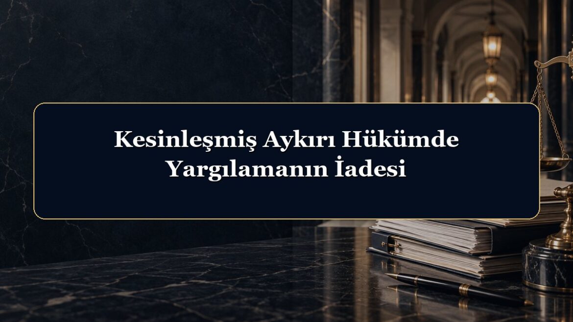 Kesinleşmiş Aykırı Hükümde Yargılamanın İadesi