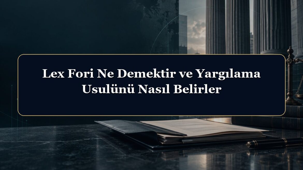 Lex Fori Ne Demektir ve Yargılama Usulünü Nasıl Belirler
