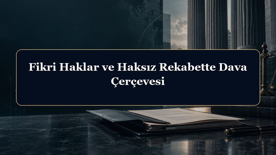 Fikri Haklar ve Haksız Rekabette Dava Çerçevesi