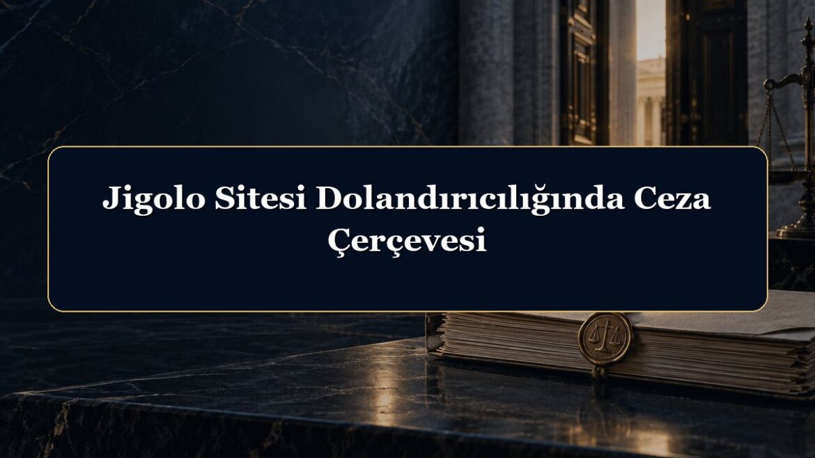 Jigolo Sitesi Dolandırıcılığında Ceza Çerçevesi
