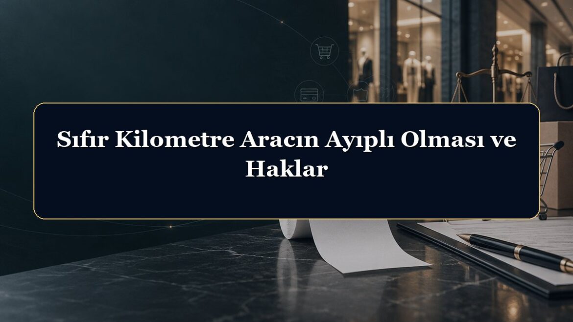 Sıfır Kilometre Aracın Ayıplı Olması ve Haklar