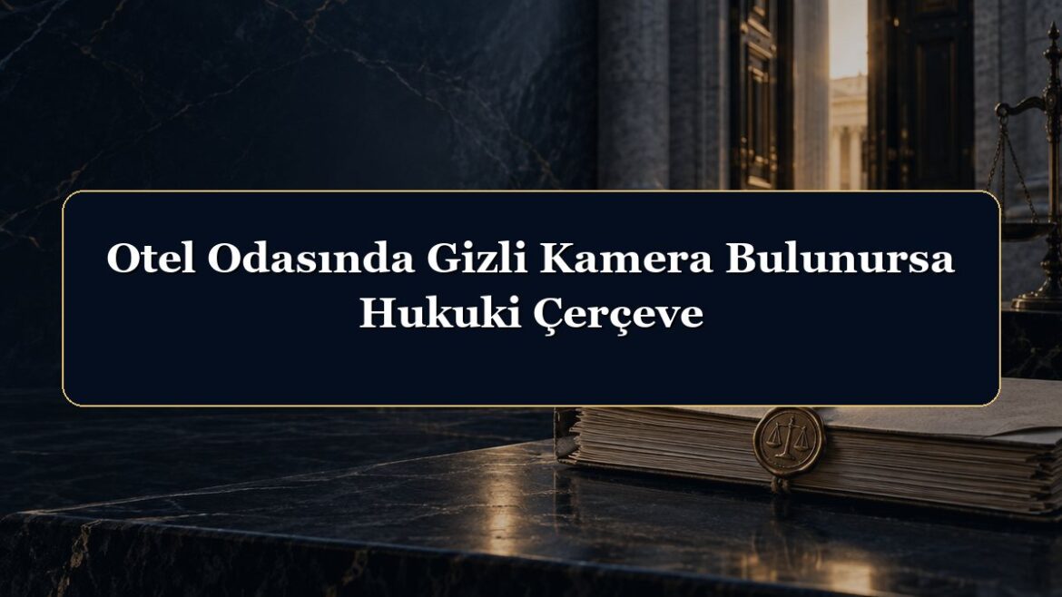 Otel Odasında Gizli Kamera Bulunursa Hukuki Çerçeve