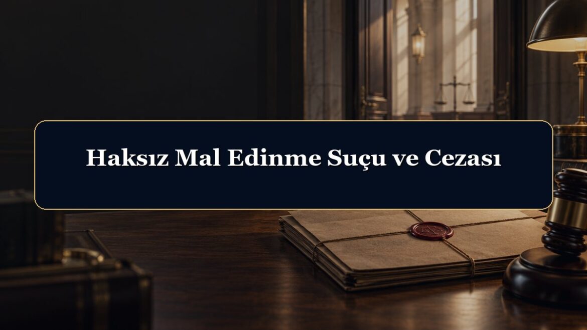 Haksız Mal Edinme Suçu ve Cezası