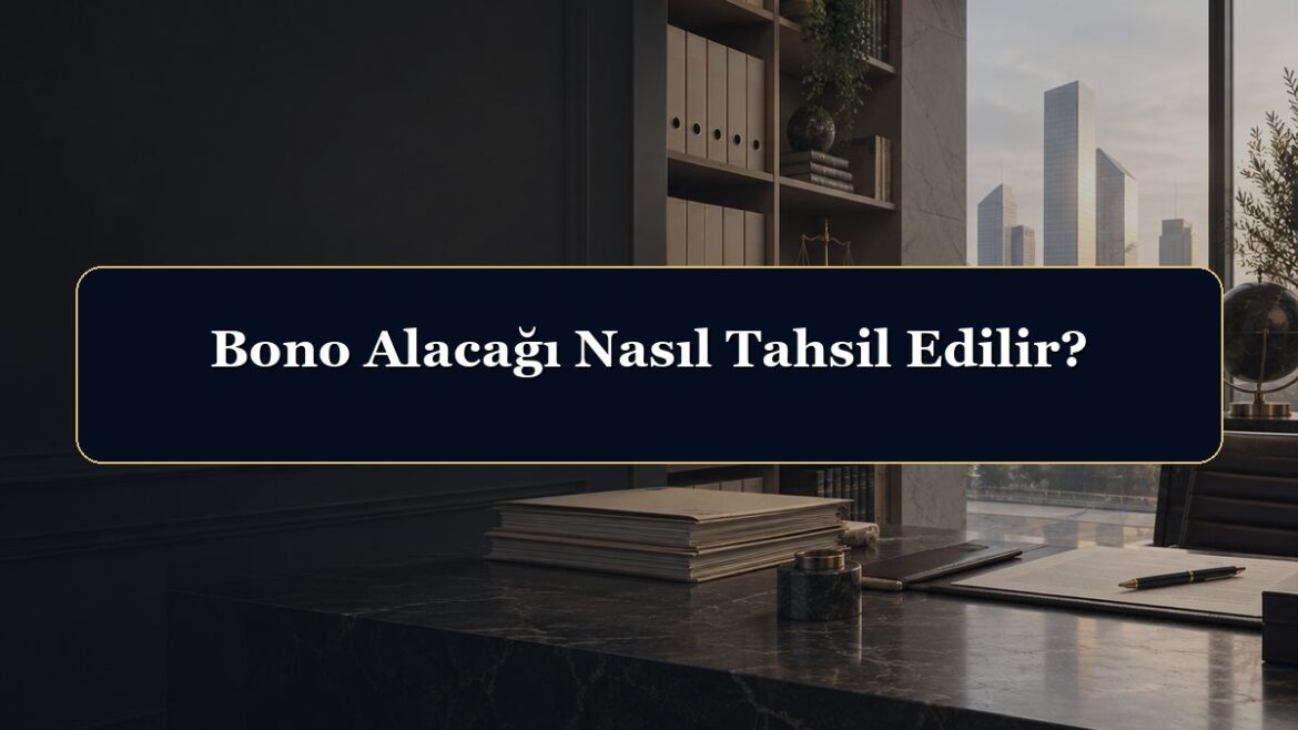 Bono Alacağı Nasıl Tahsil Edilir?