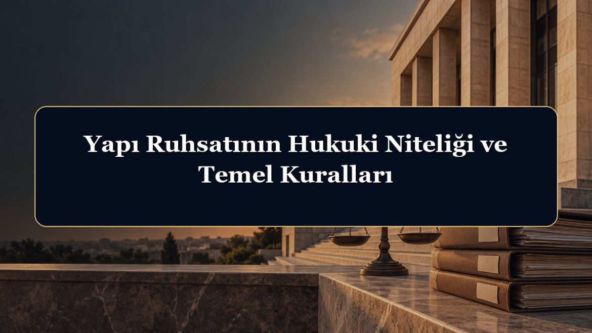 Yapı Ruhsatının Hukuki Niteliği ve Temel Kuralları