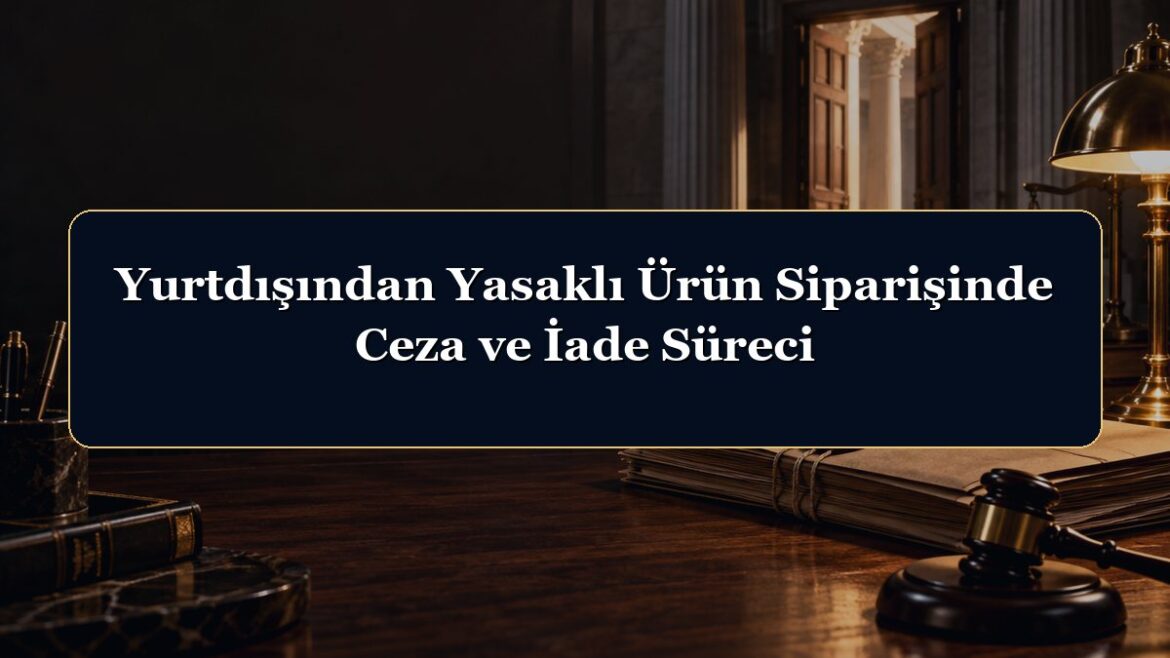 Yurtdışından Yasaklı Ürün Siparişinde Ceza ve İade Süreci