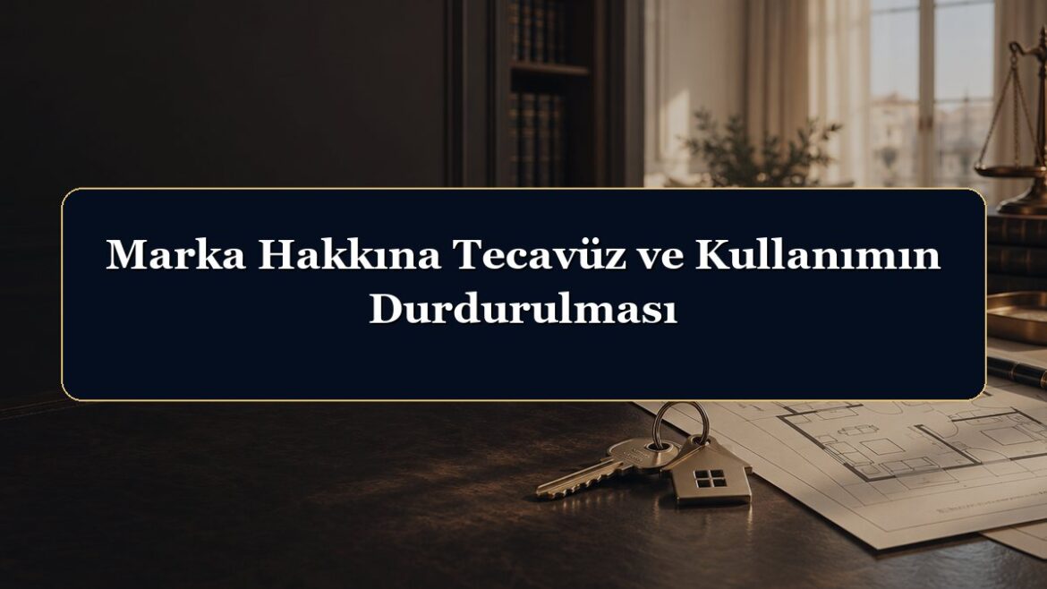 Marka Hakkına Tecavüz ve Kullanımın Durdurulması