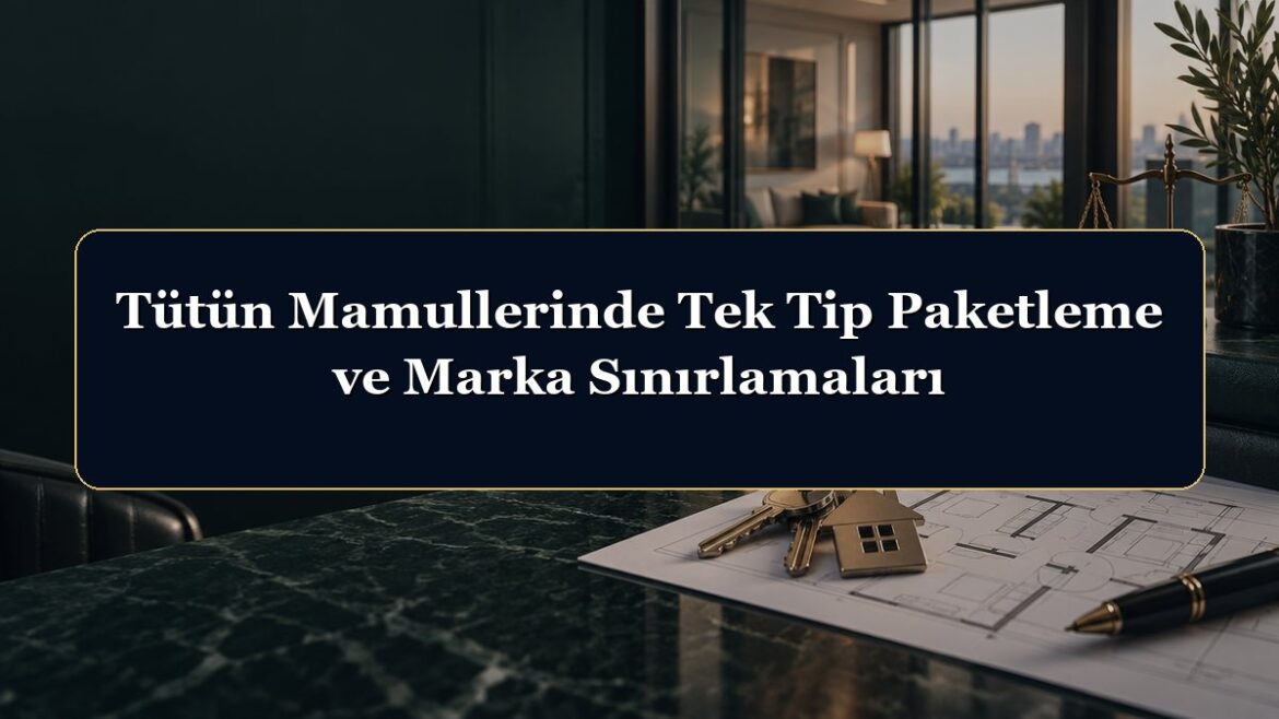 Tütün Mamullerinde Tek Tip Paketleme ve Marka Sınırlamaları