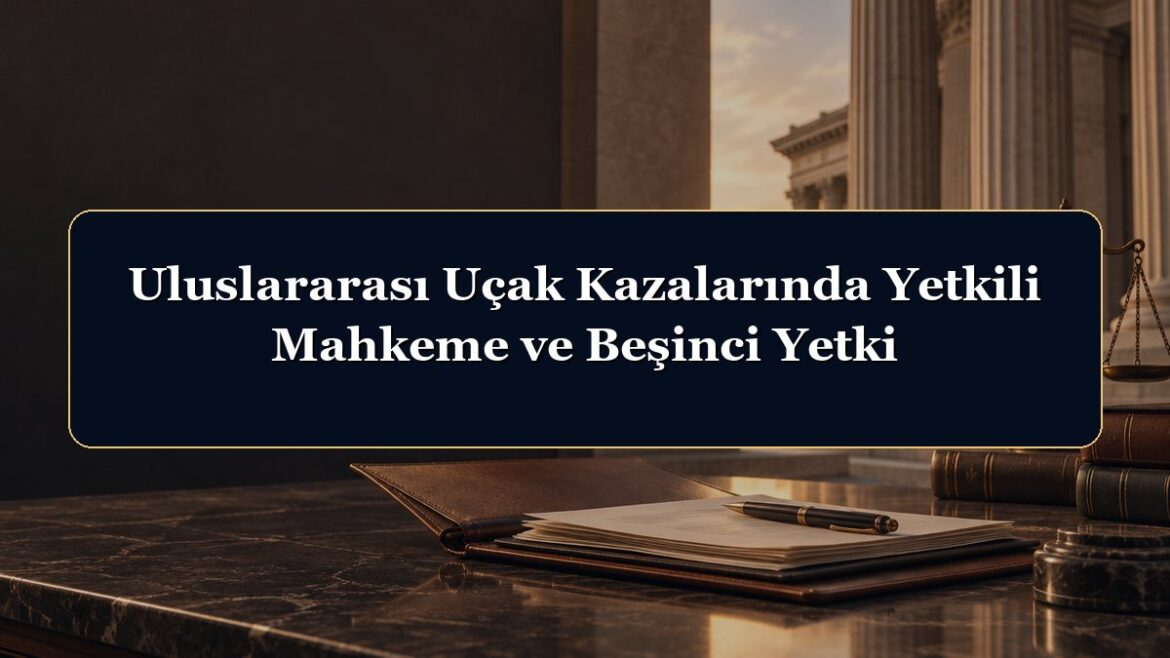 Uluslararası Uçak Kazalarında Yetkili Mahkeme ve Beşinci Yetki