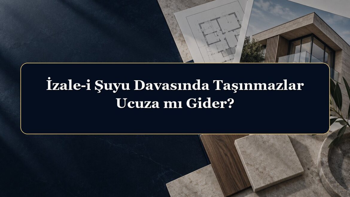 İzale-i Şuyu Davasında Taşınmazlar Ucuza mı Gider?