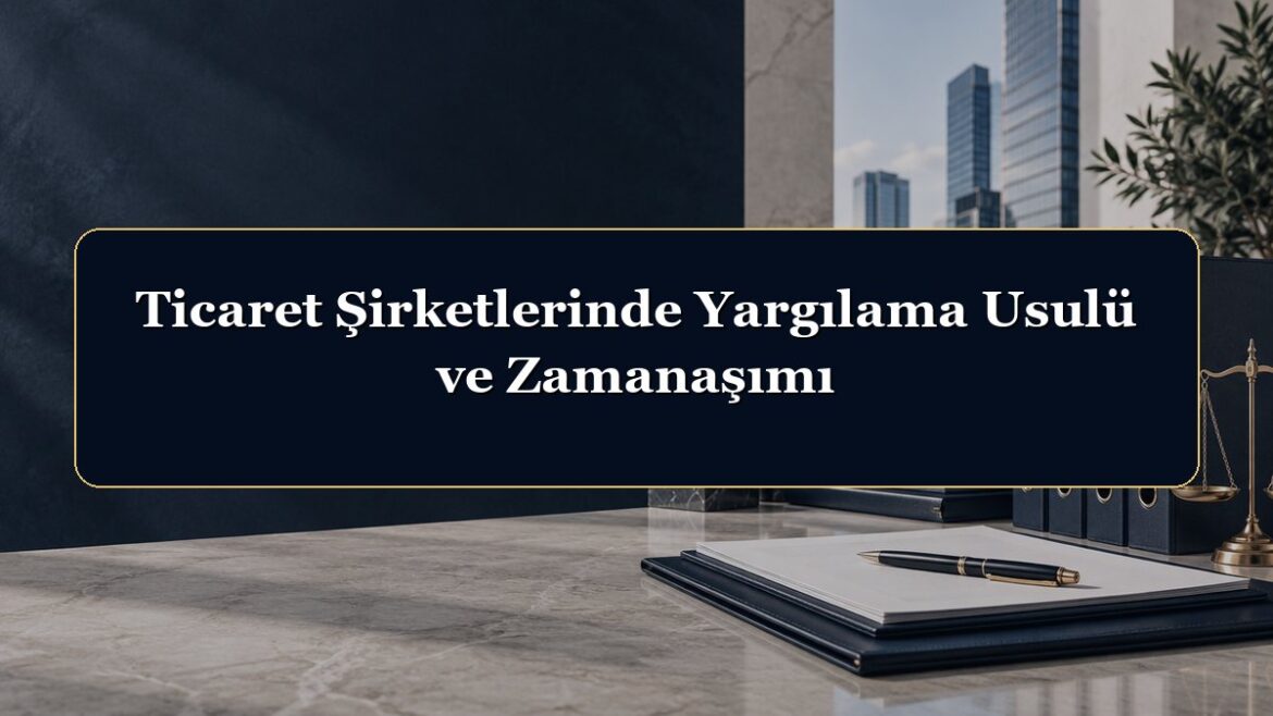 Ticaret Şirketlerinde Yargılama Usulü ve Zamanaşımı