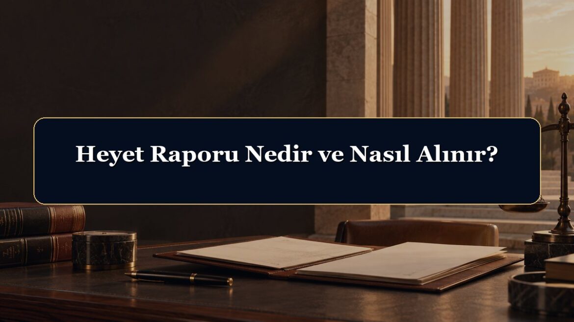Heyet Raporu Nedir ve Nasıl Alınır?