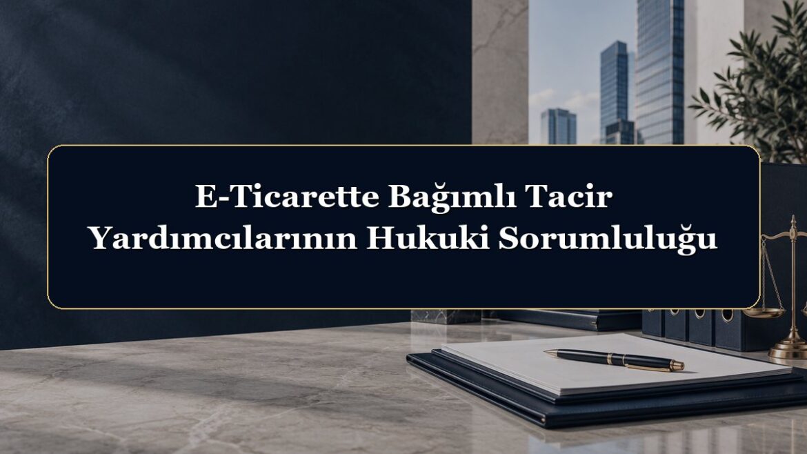 E-Ticarette Bağımlı Tacir Yardımcılarının Hukuki Sorumluluğu