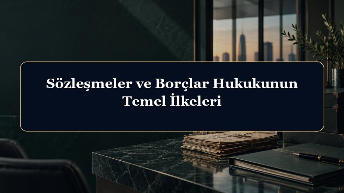 Sözleşmeler ve Borçlar Hukukunun Temel İlkeleri