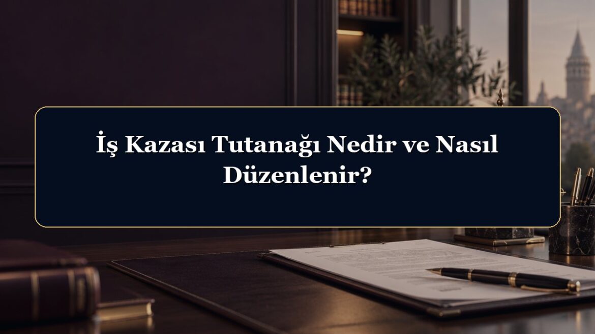 İş Kazası Tutanağı Nedir ve Nasıl Düzenlenir?