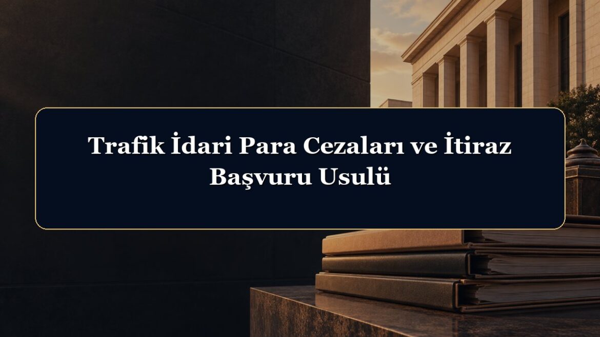 Trafik İdari Para Cezaları ve İtiraz Başvuru Usulü