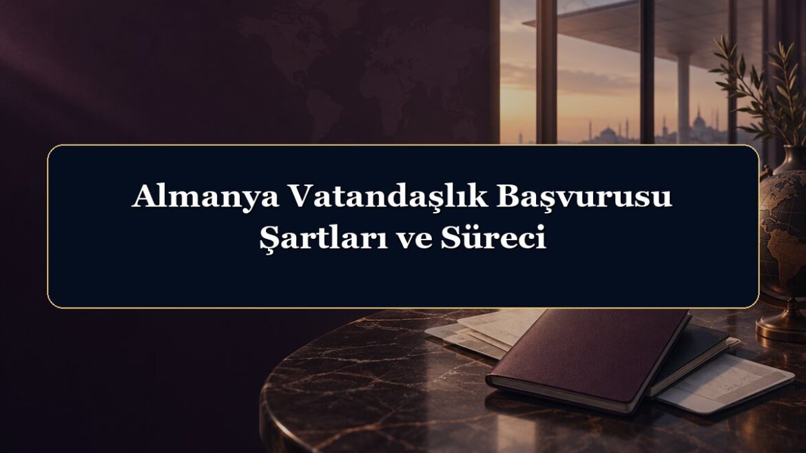 Almanya Vatandaşlık Başvurusu Şartları ve Süreci