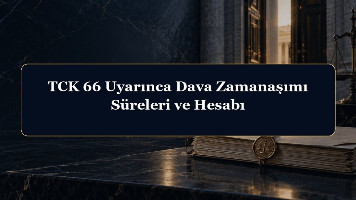 TCK 66 Uyarınca Dava Zamanaşımı Süreleri ve Hesabı