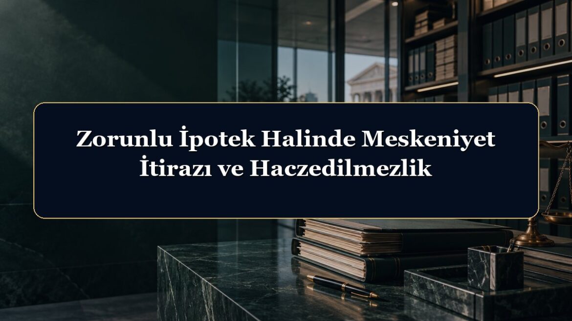 Zorunlu İpotek Halinde Meskeniyet İtirazı ve Haczedilmezlik