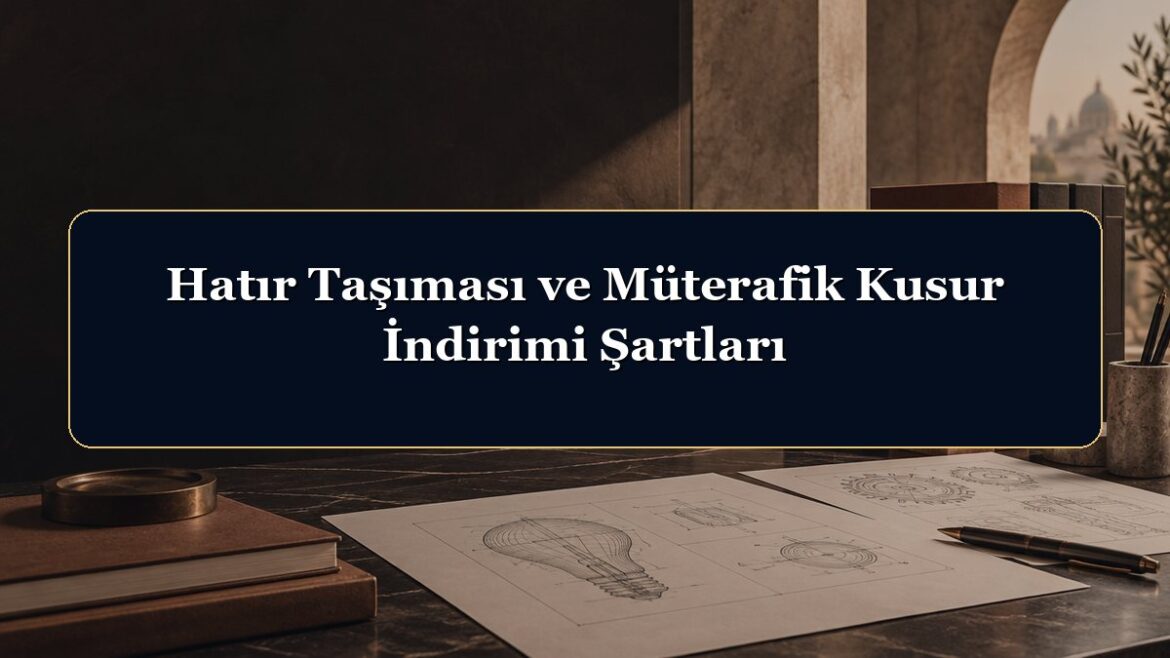 Hatır Taşıması ve Müterafik Kusur İndirimi Şartları