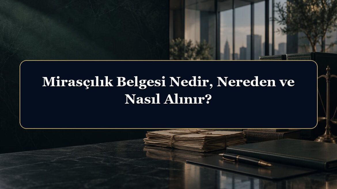 Mirasçılık Belgesi Nedir, Nereden ve Nasıl Alınır?