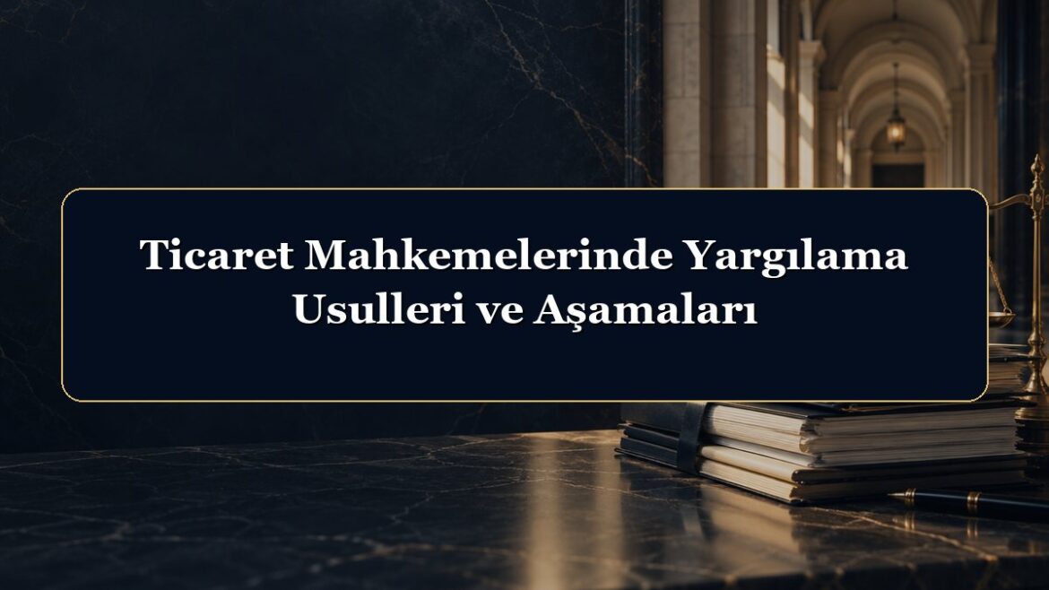 Ticaret Mahkemelerinde Yargılama Usulleri ve Aşamaları