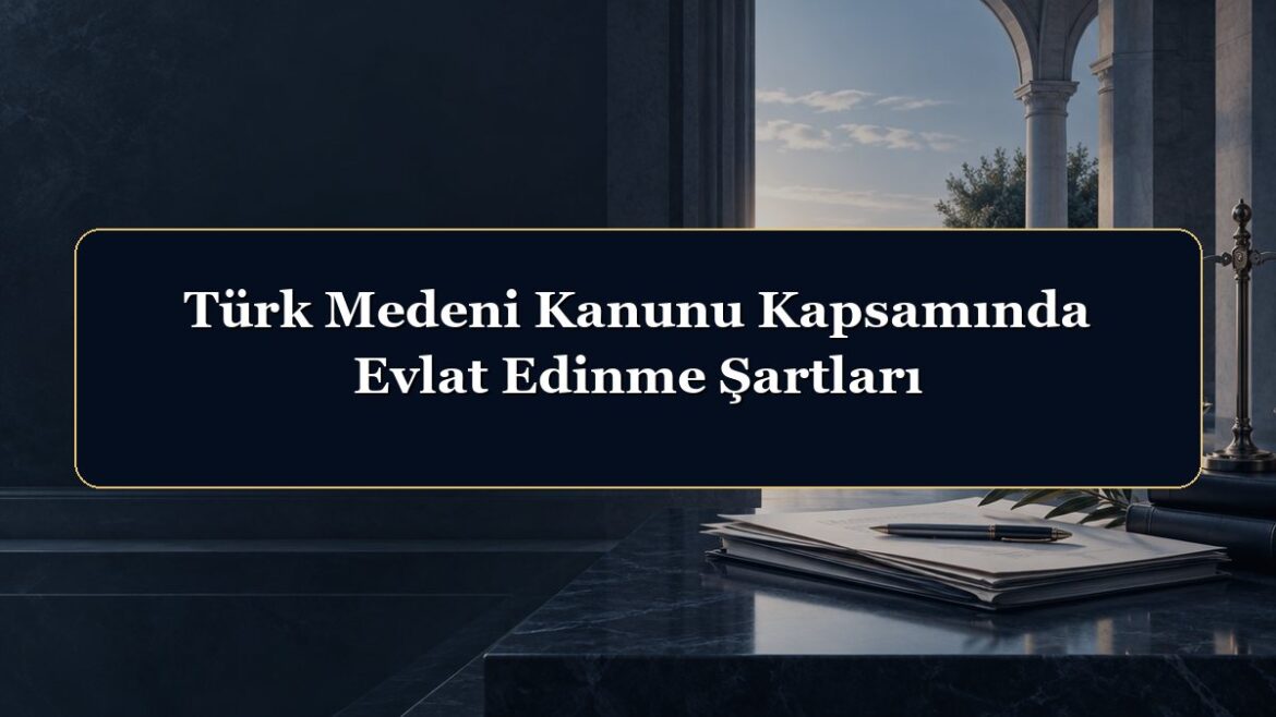 Türk Medeni Kanunu Kapsamında Evlat Edinme Şartları